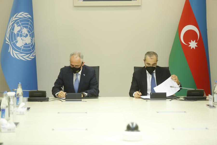 UN, Azerbaijan sign new Cooperation Framework for 2021-2025 | United ...